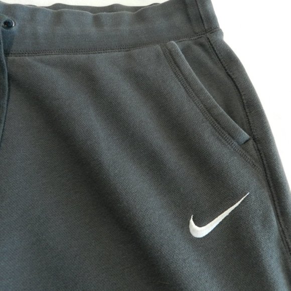 Nike Pants - Nike fleece lined boot cut drawstring pants, grey